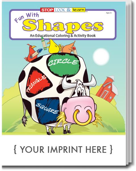 Main Product Image for Fun With Shapes Coloring Book