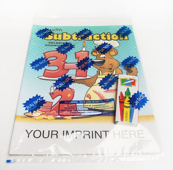 Main Product Image for Fun With Subtraction Coloring Book Fun Pack USA Made