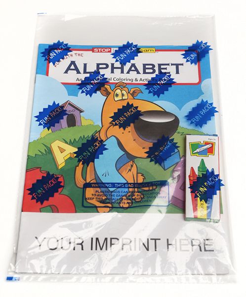 Main Product Image for Fun With The Alphabet Coloring Book Fun Pack