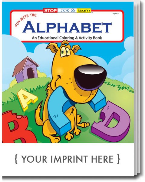 Main Product Image for Fun With The Alphabet Coloring Book USA Made
