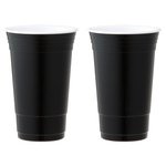 Fundraiser Cup Double Wall Tumbler 18oz - Black