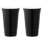 Fundraiser Cup Double Wall Tumbler 18oz - Black