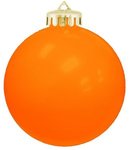 Fundraiser Shatterproof Ornament Round - USA MADE - Orange