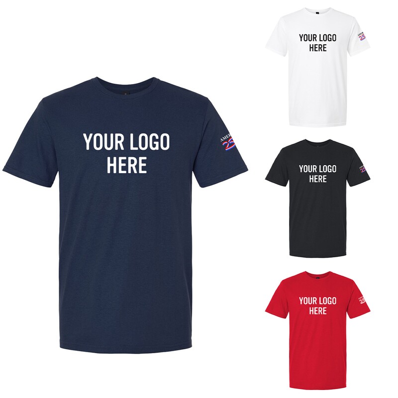 Main Product Image for Custom Logo America250 Gildan(R) Softstyle(R) T-Shirt