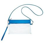 Game Day Clear Wristlet Pouch -  