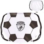 GameTime!® Soccer Drawstring Backpack - White