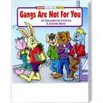 Gangs Are Not For You Coloring and Activity Book Fun Pack -  