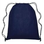 Gateway - Drawstring Backpack - Navy Blue