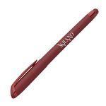 Gazelle Gel Softy Monochrome Pen - Burgundy