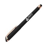 Gazelle Gel Softy Rose Gold Pen w/ Stylus