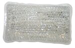 Gel Beads Hot/Cold Pack Rectangle - Clear