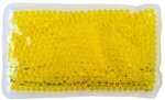 Gel Beads Hot/Cold Pack Rectangle - Yellow