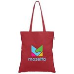 Geo - Recycled 5 oz. Cotton Canvas Tote Bag - ColorJet