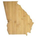 Georgia State Cutting and Serving Board - Brown