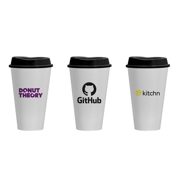 Main Product Image for GIBSON 17 oz. Sustainable 2-Go-Cup with Black Lid