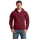 Gildan - Heavy Blend Full-Zip Hooded Sweatshirt. - Cardinal