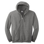 Gildan - Heavy Blend Full-Zip Hooded Sweatshirt. - Graphite Heather