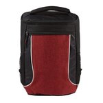 Glacier Cooler Backpack - Red-black