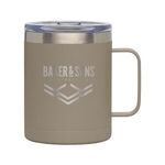 Glamping - 14 oz. Double-Wall Stainless Mug - Laser - Gray
