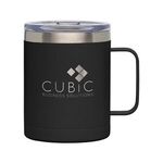 Glamping - 14 oz. Double-Wall Stainless Mug - Laser -  