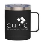 Glamping - 14oz. Double Wall Stainless Mug - Black