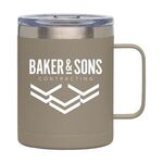 Glamping - 14oz. Double Wall Stainless Mug - Gray