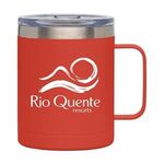 Glamping - 14oz. Double Wall Stainless Mug - Red