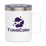Glamping - 14oz. Double Wall Stainless Mug - White