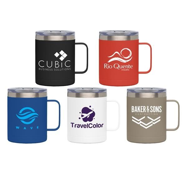 Main Product Image for Custom Printed Glamping Double Wall Stainless Mug 14 oz