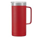 Glamping Tall 17 oz. Double-Wall Stainless Mug - Red