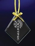 Buy Personalized Ornament Diamond Glass Etched/Full Color