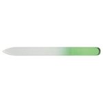 Glass Nail File In Sleeve - Lime