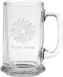 Buy Beer Tankard - Deep Etched Glass 15 Oz