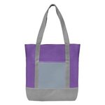 Glenwood - Tote Bag - Silkscreen - Purple/gray
