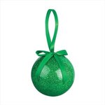 Glitter Ornament - Green