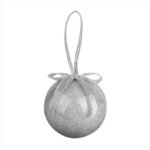 Glitter Ornament - Silver