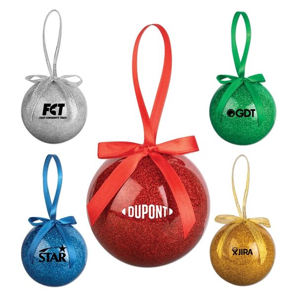 Main Product Image for Promotional Glitter Ornament