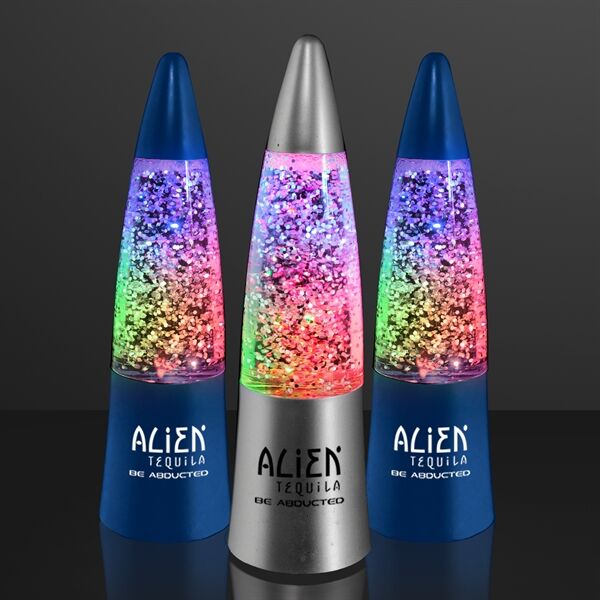 Main Product Image for Glitter rocket lamp