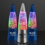 Glitter rocket lamp - Blue