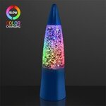 Glitter rocket lamp -  