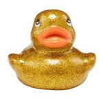 Glitter Rubber Ducks - Gold
