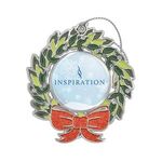 Glitter Wreath Holiday Ornament -  