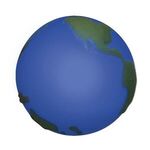 Globe Shape Stress Reliever - Blue