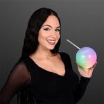 Glow Ball Light Up Tumbler with Straw