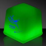 Glow Ice Cubes Packed in Tray of 24 Pieces - Green