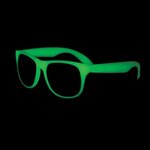 Glow-In-The-Dark Glasses - White