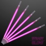 GLOW PARTY STRAWS FOR LIGHT DRINKS - Pink