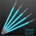 GLOW PARTY STRAWS FOR LIGHT DRINKS - Turquois