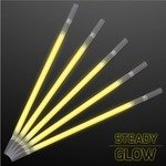 GLOW PARTY STRAWS FOR LIGHT DRINKS - Yellow