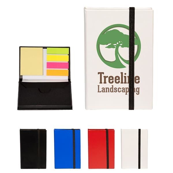 Main Product Image for Go-Getter Hard Cover Sticky Notepad / Business Card Case